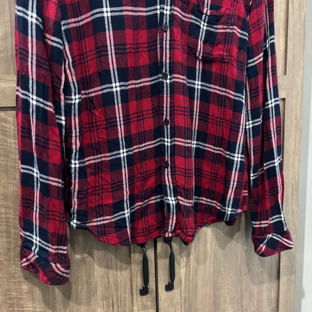 Rails Lennox Large Flannel Button Down Shirt - image 6